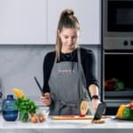 Фартук GRAKET, 65х90см, черный_100% переработанный хлопок Фартук GRAKET, 65х90см, черный_100% переработанный хлопок