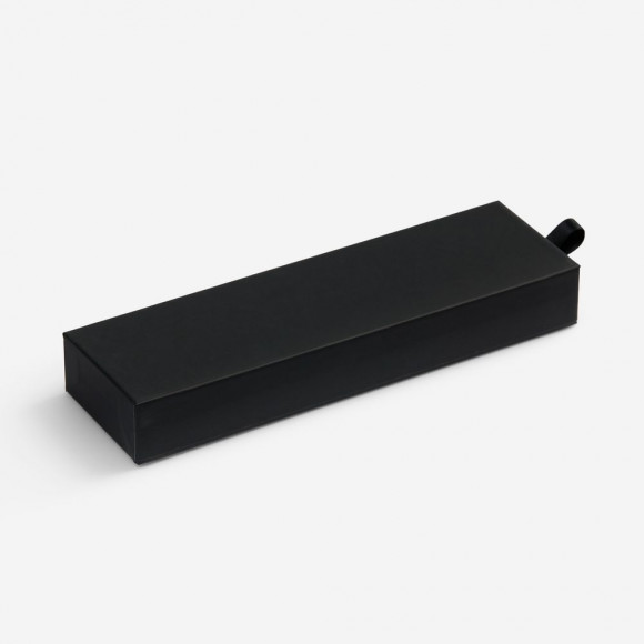 Ручка шариковая Broad Ring Soft Touch в футляре, черная Ручка шариковая Broad Ring Soft Touch в футляре, черная