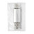 USB flash-карта ASSORTI OTG Type-C (16Гб), серебристая, 6,3х1,7х0,8 см, металл