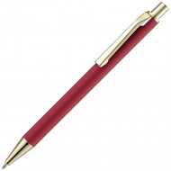 Ручка шариковая Lobby Soft Touch Gold, красная Ручка шариковая Lobby Soft Touch Gold, красная