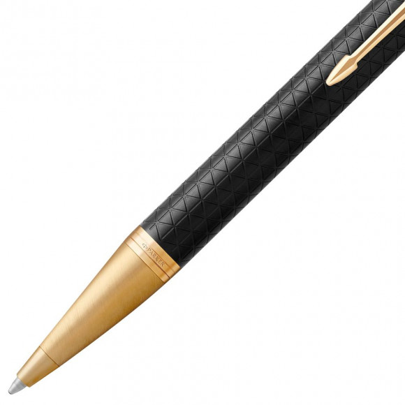 Ручка шариковая Parker IM Premium Black/Gold GT Ручка шариковая Parker IM Premium Black/Gold GT