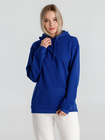 Толстовка с капюшоном унисекс Hoodie, ярко-синяя Толстовка с капюшоном унисекс Hoodie, ярко-синяя
