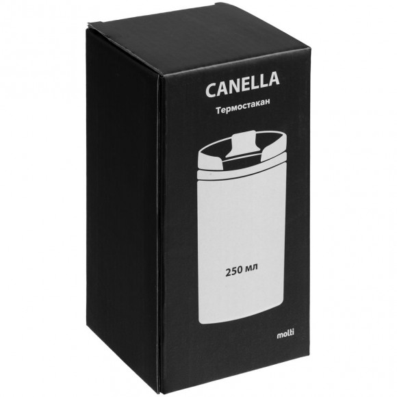 Термостакан Canella, оранжевый матовый Термостакан Canella, оранжевый матовый