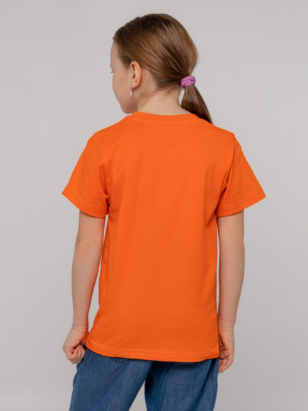 Футболка детская T-Bolka Kids, оранжевая Футболка детская T-Bolka Kids, оранжевая
