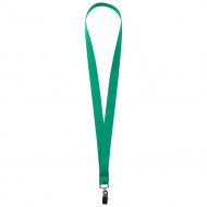 Лента для бейджа Neckband, зеленая Лента для бейджа Neckband, зеленая