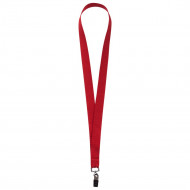 Лента для бейджа Neckband, красная