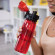 Бутылка для воды FLASK, 800 мл; 25,2х7,7см, красный, пластик Бутылка для воды FLASK, 800 мл; 25,2х7,7см, красный, пластик
