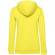Толстовка с капюшоном женская Hoodie, желтая