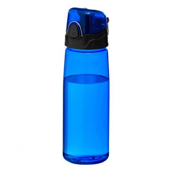 Бутылка для воды FLASK, 800 мл; 25,2х7,7см, синий, пластик Бутылка для воды FLASK, 800 мл; 25,2х7,7см, синий, пластик