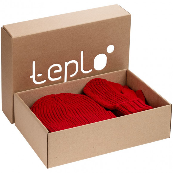 Коробка Teplo, большая, крафт Коробка Teplo, большая, крафт