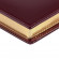 Ежедневник Luxe, недатированный, бордовый