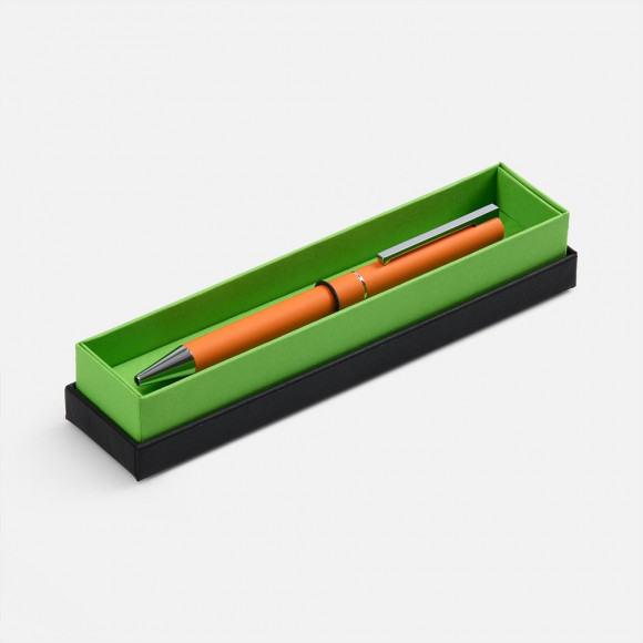Ручка шариковая Blade Soft Touch в футляре, оранжевая Ручка шариковая Blade Soft Touch в футляре, оранжевая