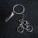 Брелок SILV CYCLIST; 4,0 x 4,0 x 0,4 см; металл; лазерная гравировка Брелок SILV CYCLIST; 4,0 x 4,0 x 0,4 см; металл; лазерная гравировка