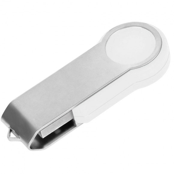 USB flash-карта "Swing" (4Гб),,белая,6х2,3х1см,металл,пластик USB flash-карта "Swing" (4Гб),,белая,6х2,3х1см,металл,пластик