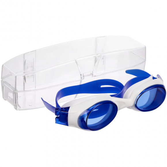 Очки для плавания Swimatic, синие с белым Очки для плавания Swimatic, синие с белым