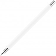 Ручка шариковая Slim Beam, белая Ручка шариковая Slim Beam, белая