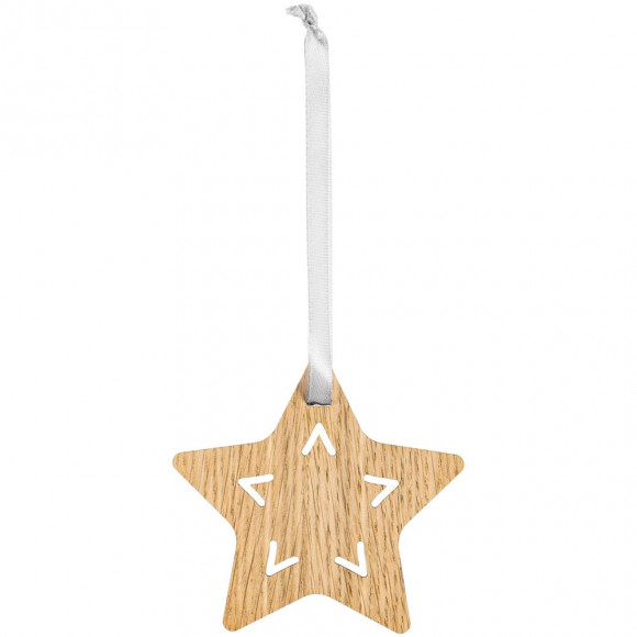 Деревянная подвеска Christmate, звезда