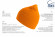 Шапка вязаная PURE, с отворотом, бежевый, 60% полиэстер, 40% акрил