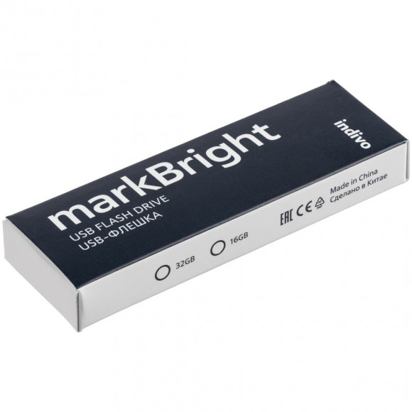 Флешка markBright с синей подсветкой, 32 Гб Флешка markBright с синей подсветкой, 32 Гб