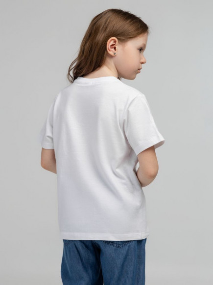 Футболка детская Regent Kids 150, белая Футболка детская Regent Kids 150, белая