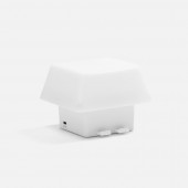 Светильник с подставкой для смартфона Knoppi, белый